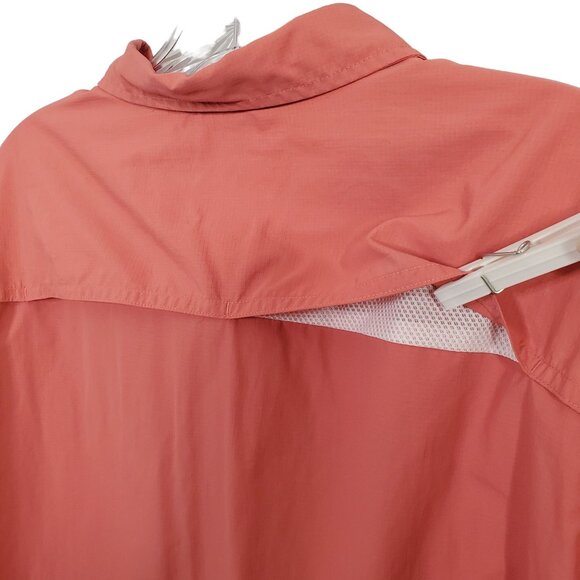 Eddie Bauer Womens Size XL Shirt Shacket Travex Roll Tab Vented Outdoorsy Sports - Picture 8 of 8